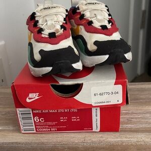 Nike Air Max 270 RT Kids Sneakers - Red, Green, Black